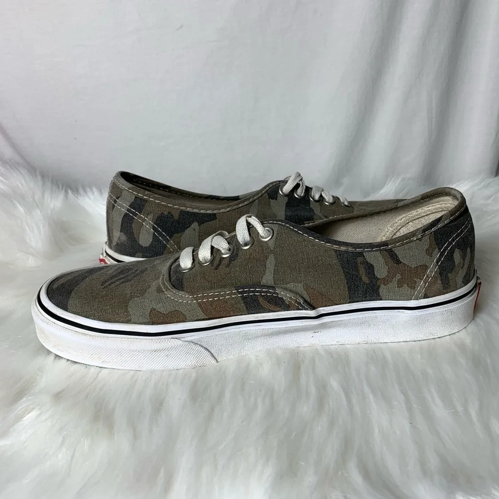 Vans | Unisex Camo Lace Up Shoes - Men’s Size 8 / Women’s Size 9.5 - Picture 4 of 11